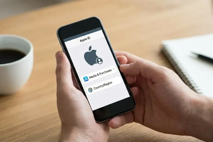 آموزش تغییر کشور اپل آیدی