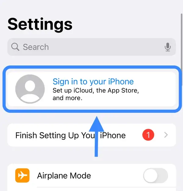 وارد کردن اپل ایدی در آيفون