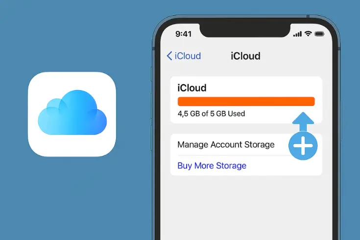 آموزش ارتقا فضای ذخیره‌سازی آیکلود